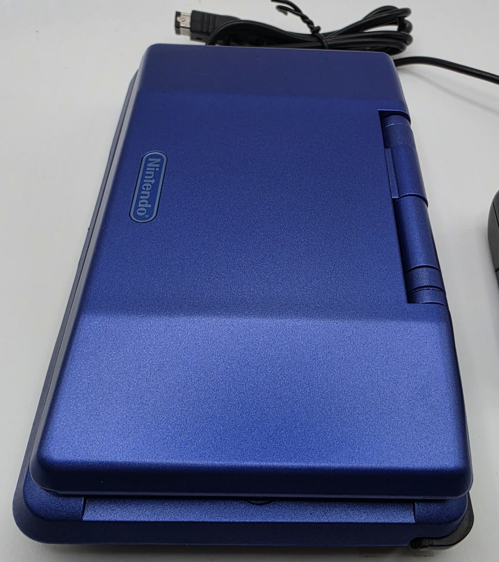 Nintendo DS Console Blue Handheld System with Power Supply Tested Nintendo DS Po