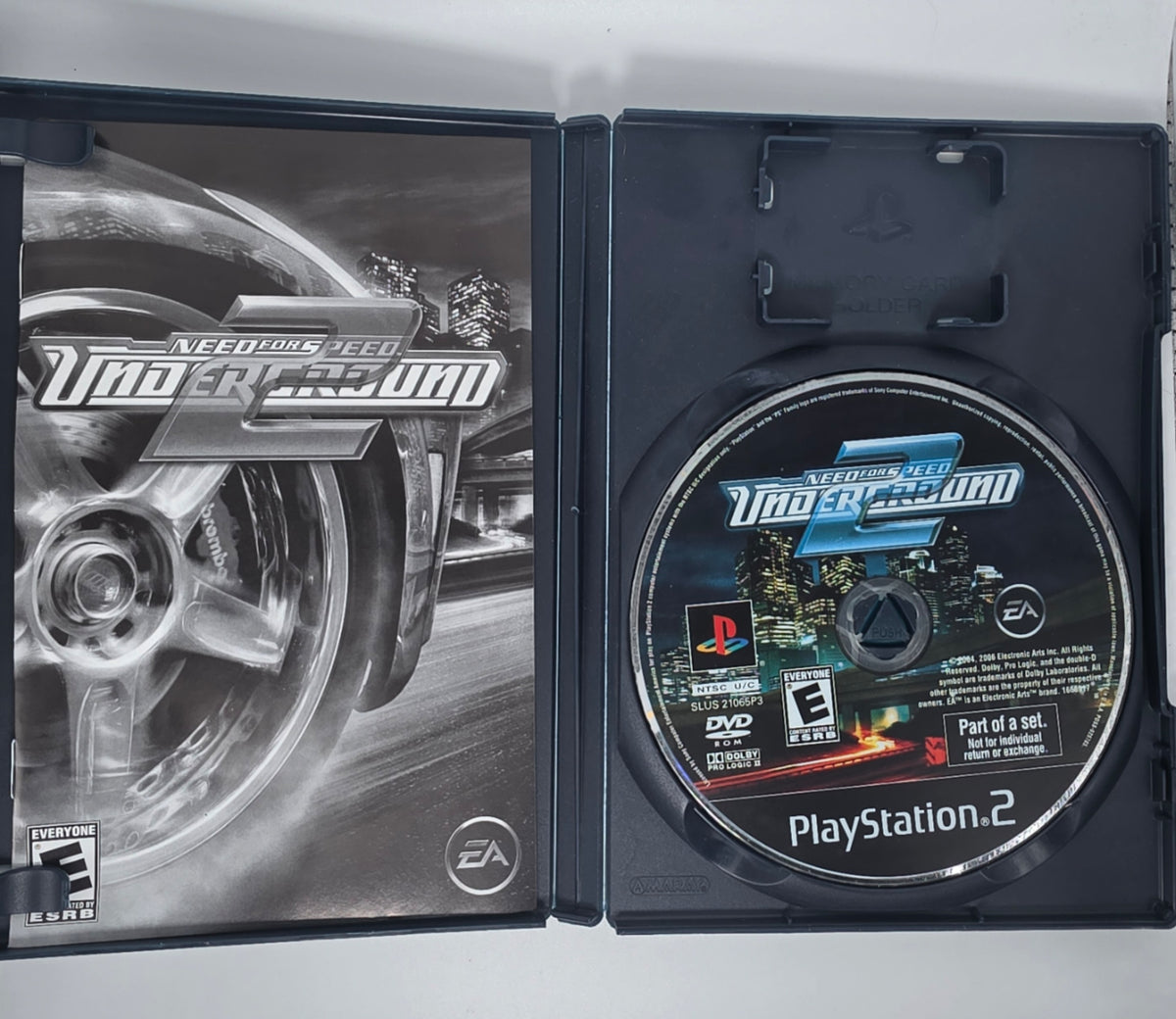 Need for Speed Underground 2 PS2 CIB