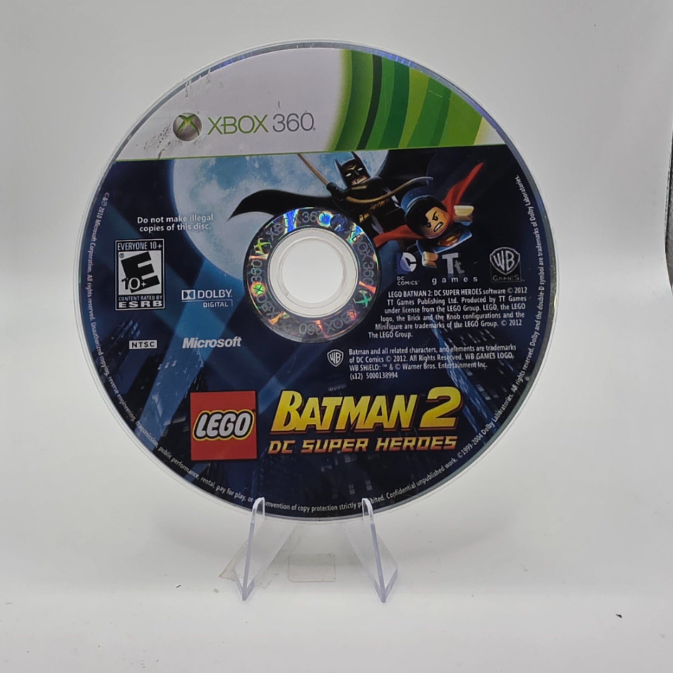 LEGO Batman 2 DC Super Heroes Xbox 360 Disc Only