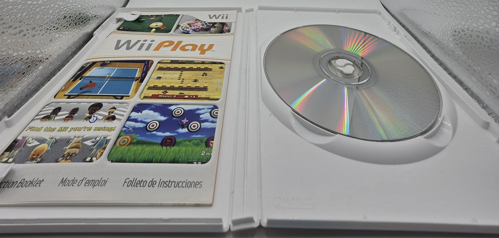 Wii Play Wii CIB Complete Case Manual Disc