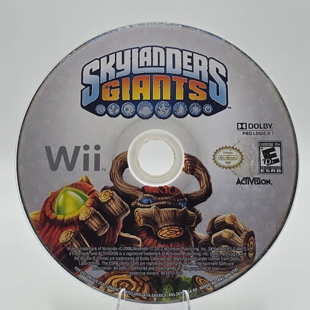 Skylanders Giants Wii Disc Only