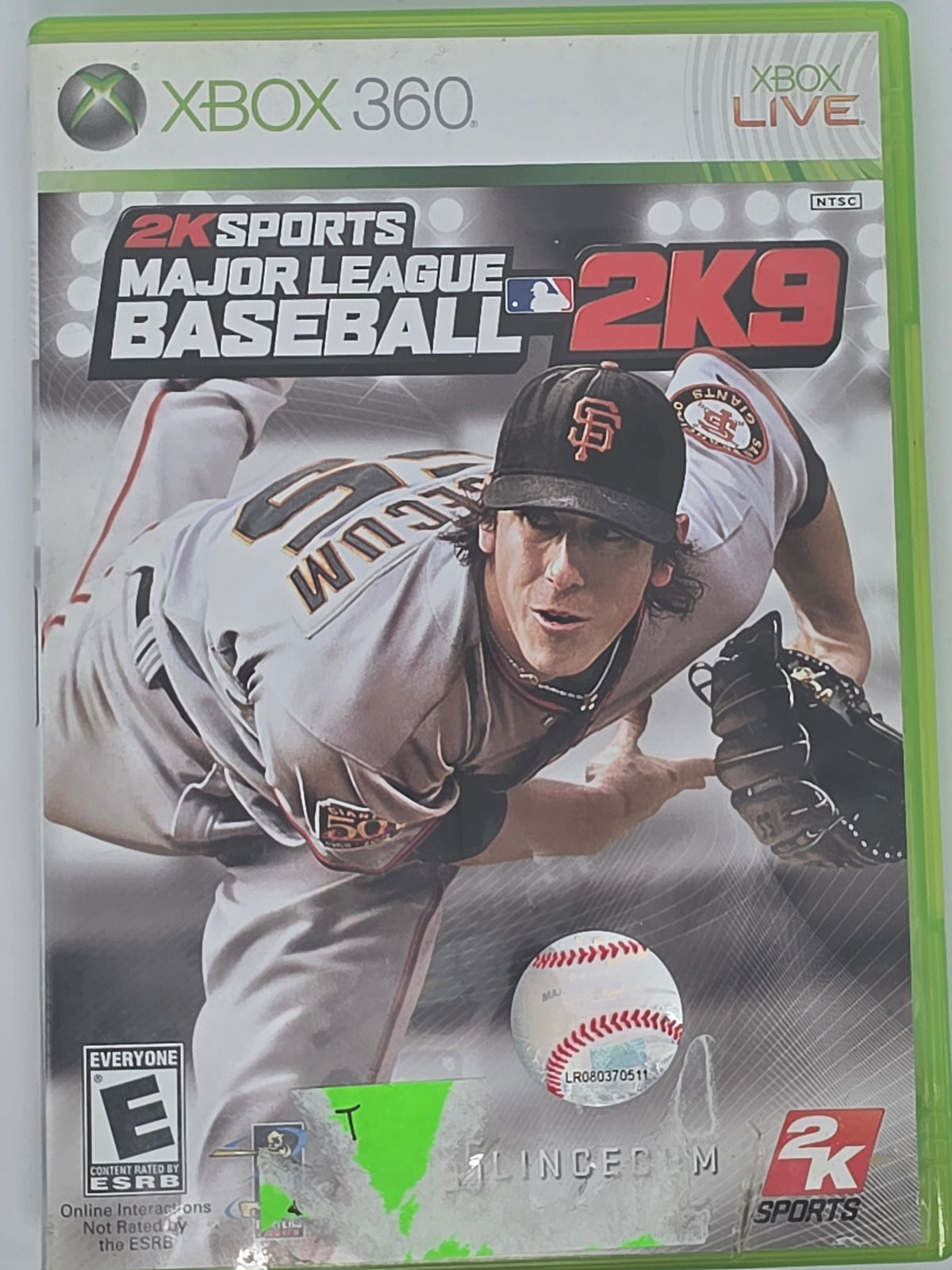 Major League Baseball 2K9 Xbox 360 CIB Tested Working