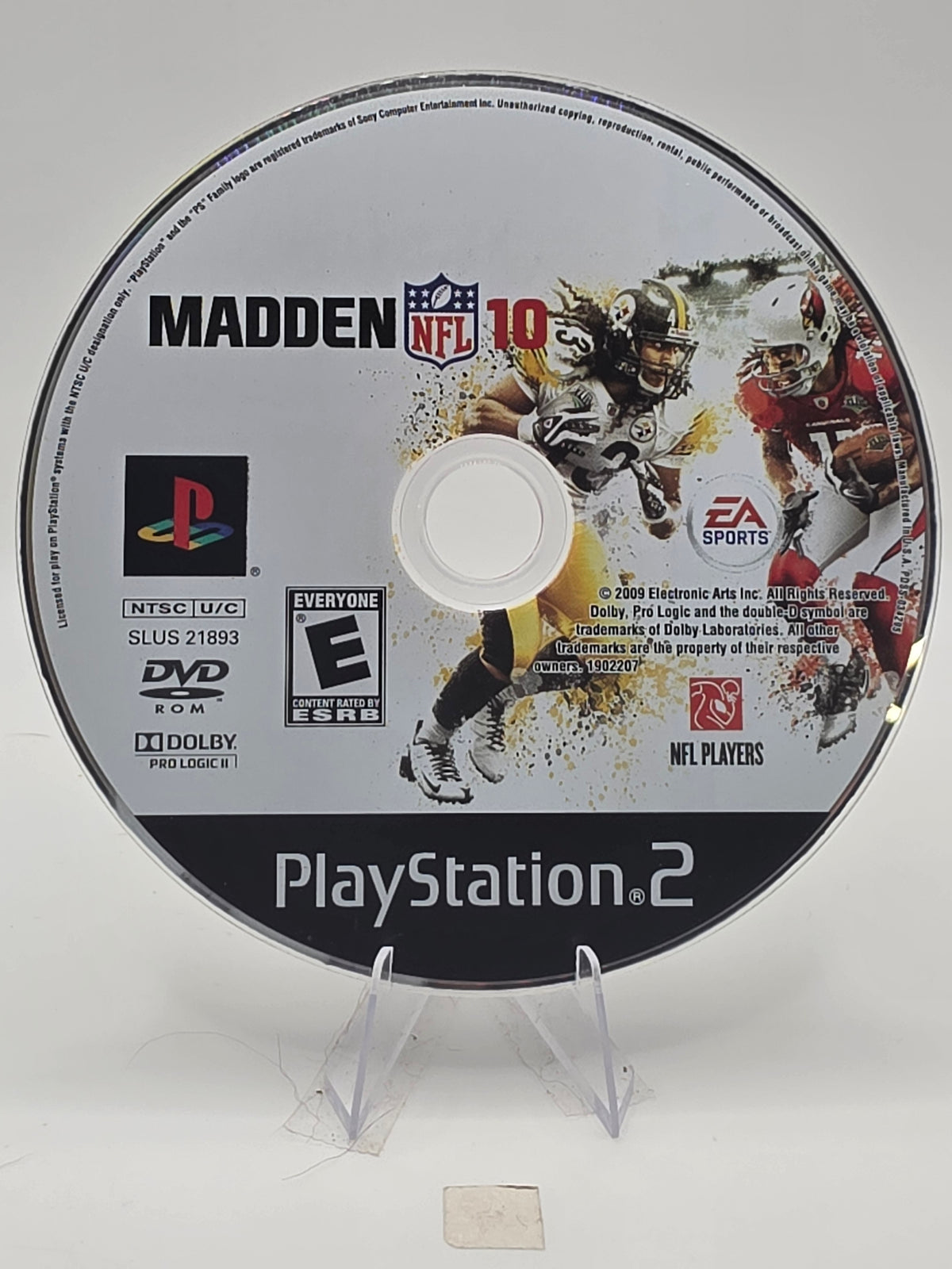 Madden NFL 10 PS2 Disc Only