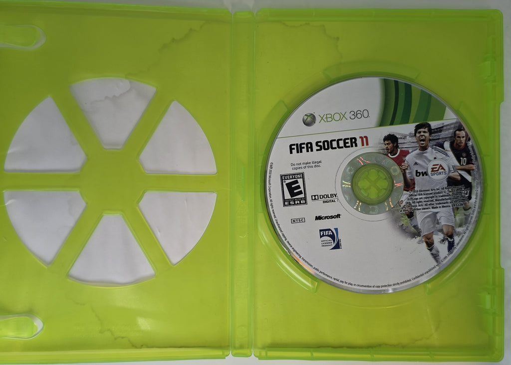 FIFA Soccer 11 Xbox 360 Box + Game EA Sports Soccer Football