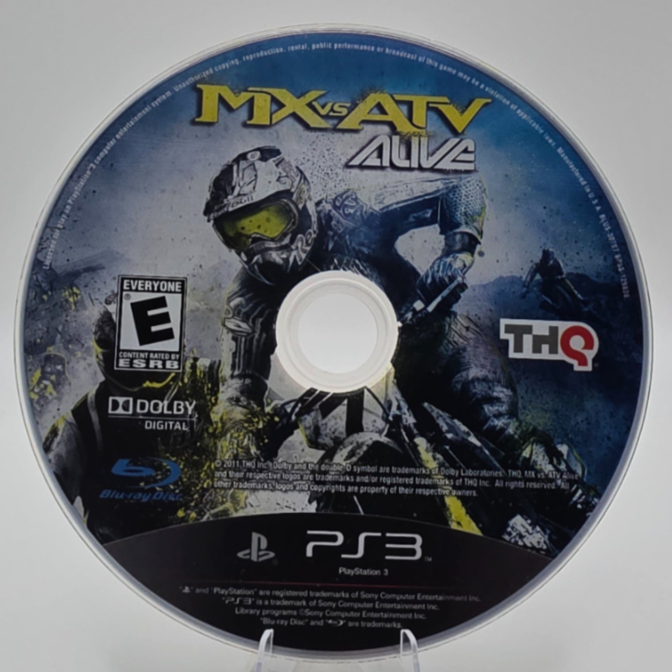 MX vs ATV Alive PlayStation 3 Disc Only