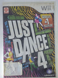 Just Dance 4 Wii CIB Complete Dance Music Game Ubisoft
