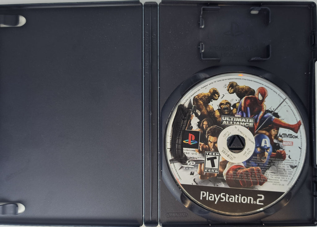 Marvel Ultimate Alliance PS2 Box + Game Complete CIB Action RPG