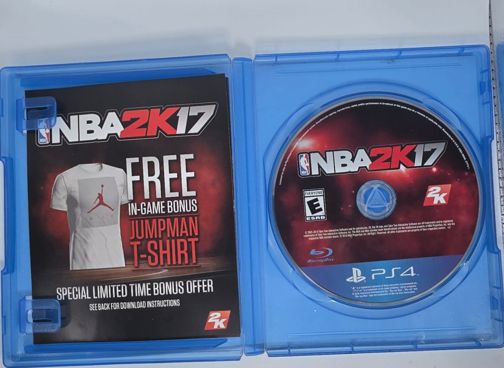 NBA 2K17 PlayStation 4 CIB Tested Working