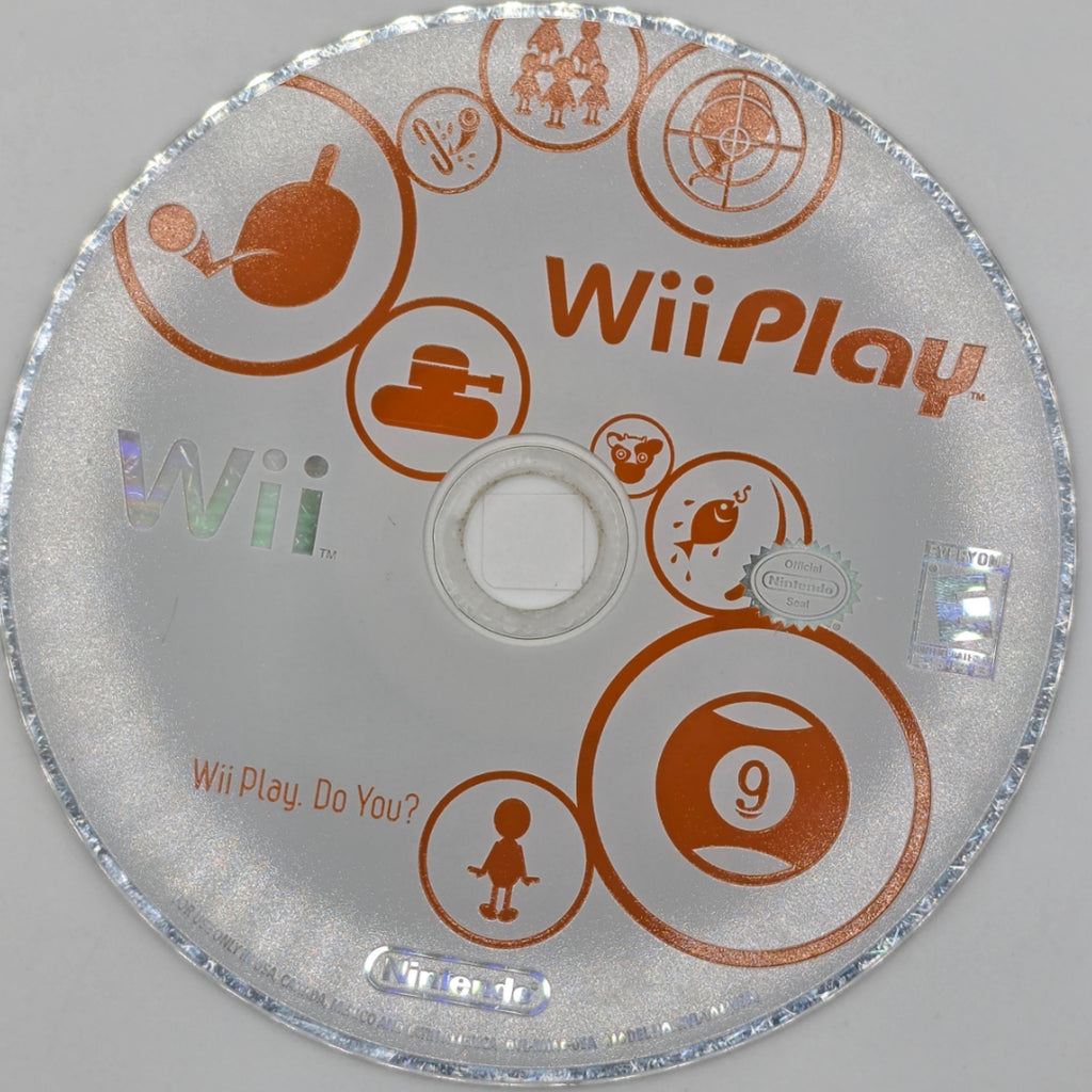 Wii Play Wii Disc Only Game Disc