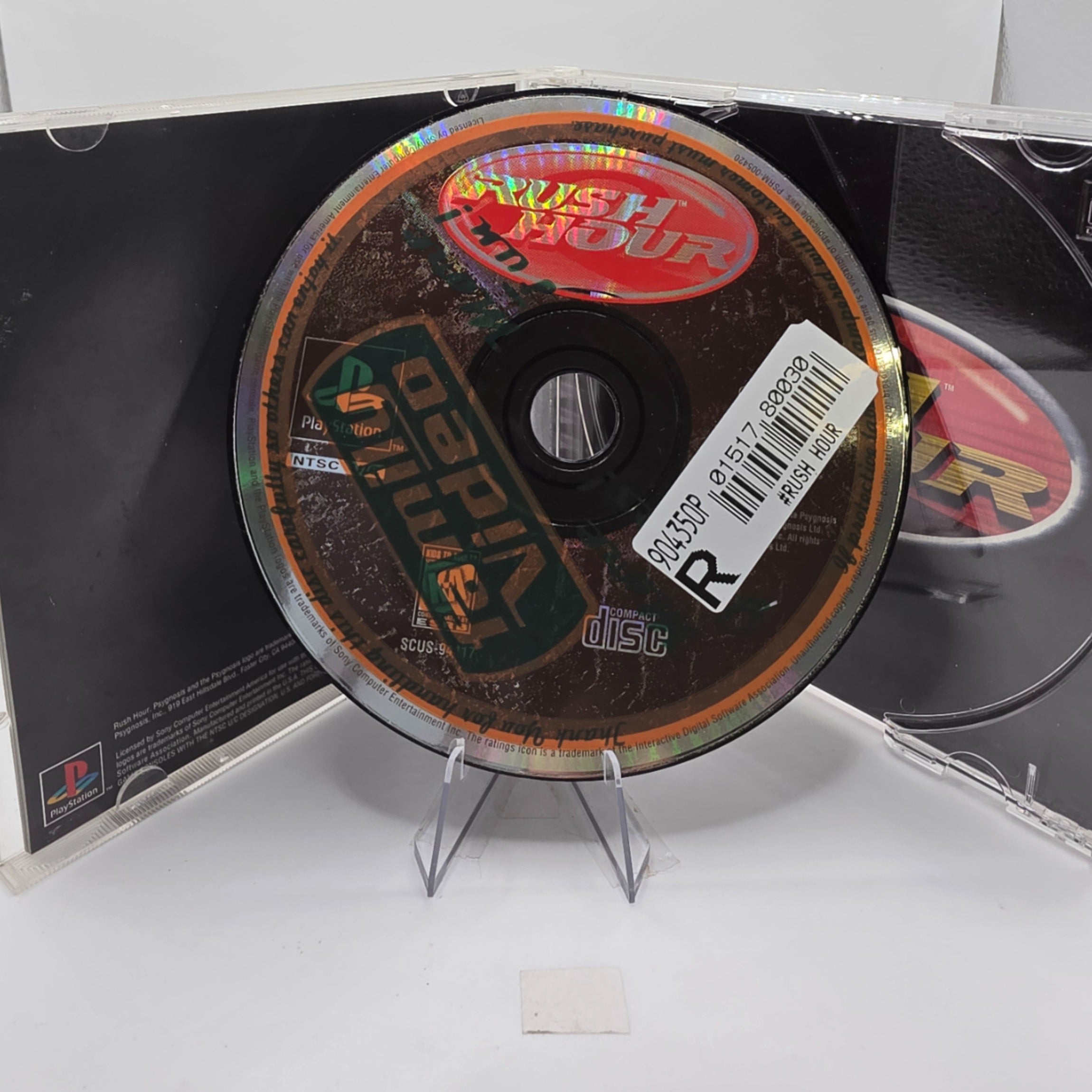 Rush Hour PlayStation CIB Racing Game Complete In Box