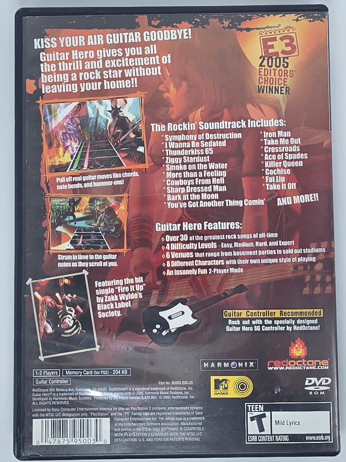 Guitar Hero PS2 CIB
