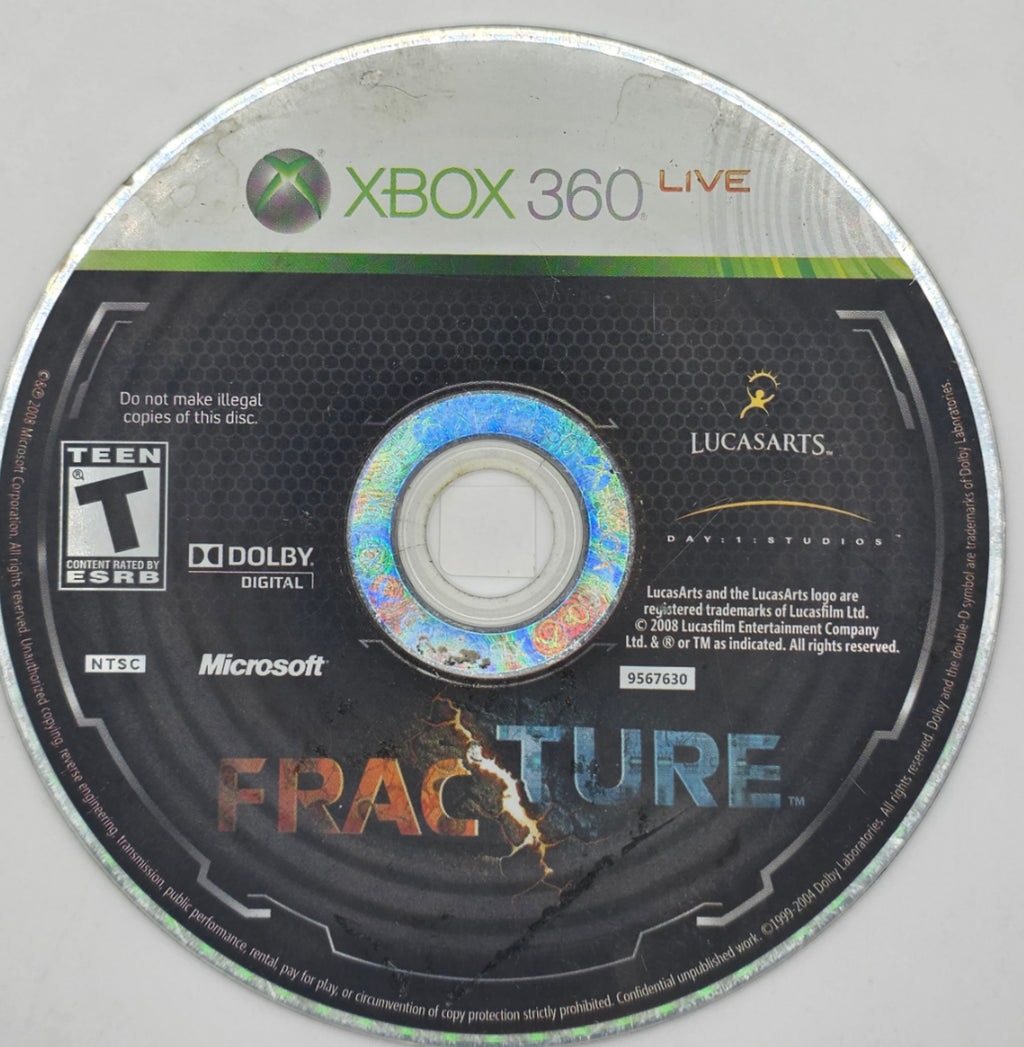Fracture Xbox 360 Disc Only