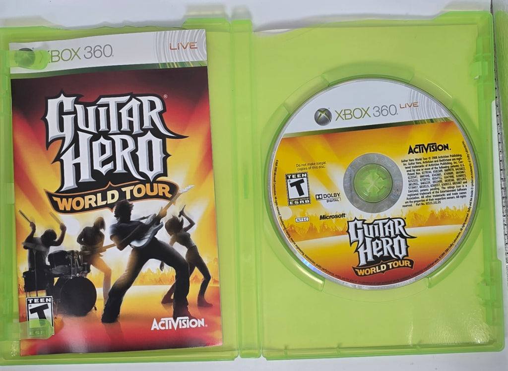 Guitar Hero World Tour Xbox 360 CIB Tested Working