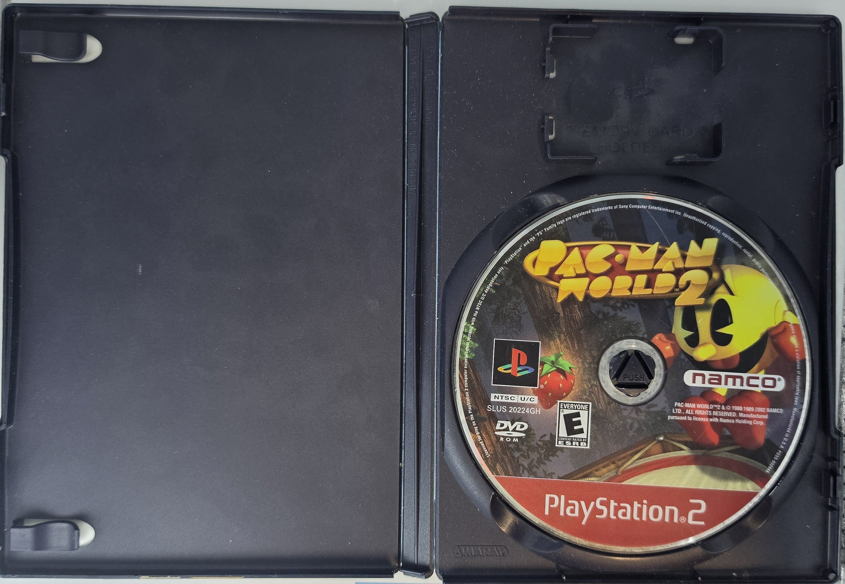 Pac-Man World 2 PS2 Greatest Hits Box + Game
