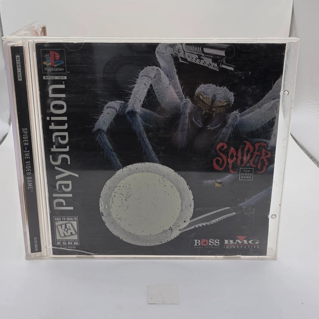 Spider The Video Game PlayStation CIB Complete In Case