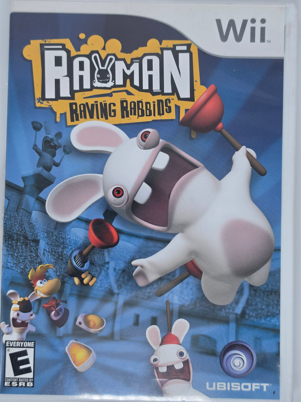 Rayman Raving Rabbids Nintendo Wii CIB Tested Working