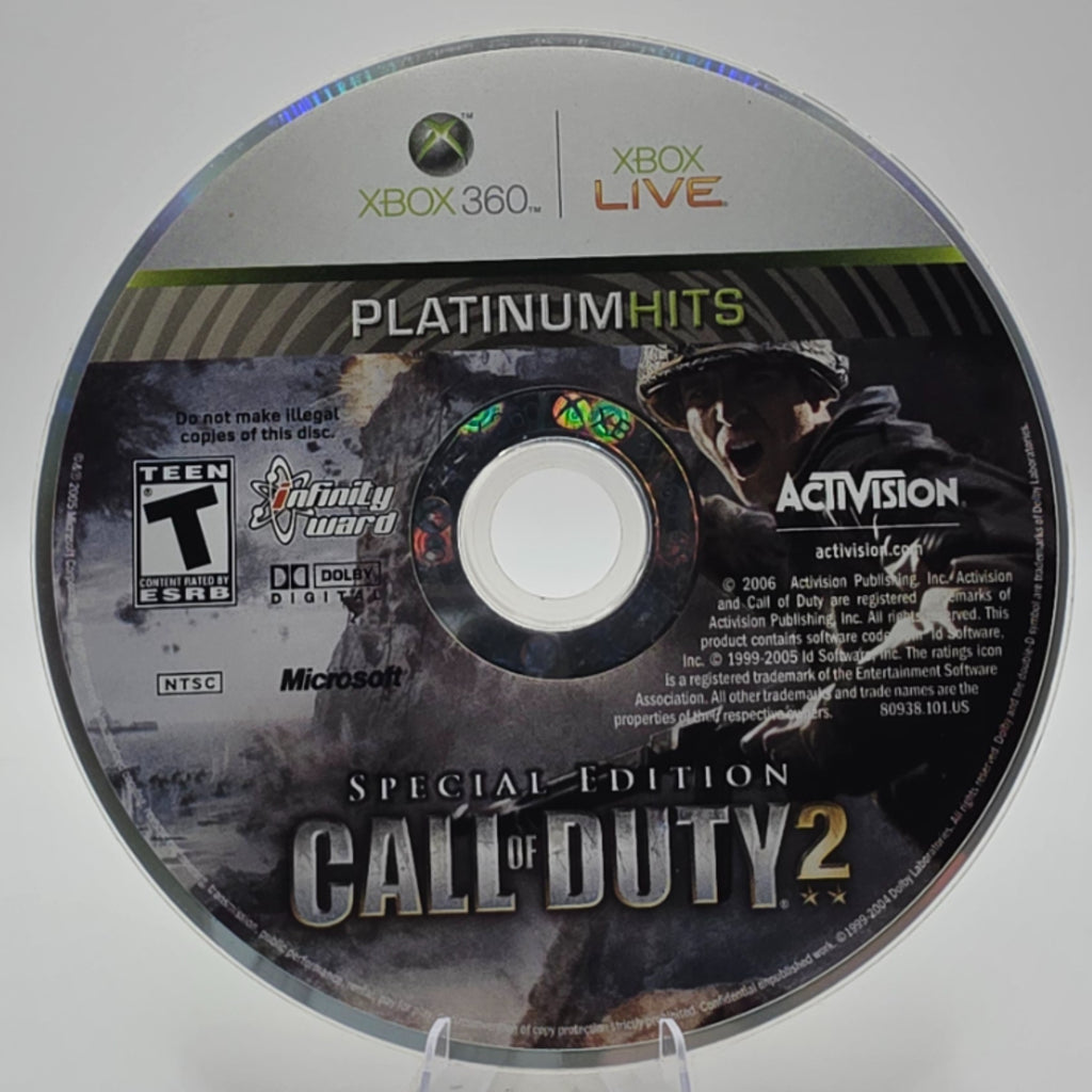 Call of Duty 2 Special Edition Xbox 360 Disc Only