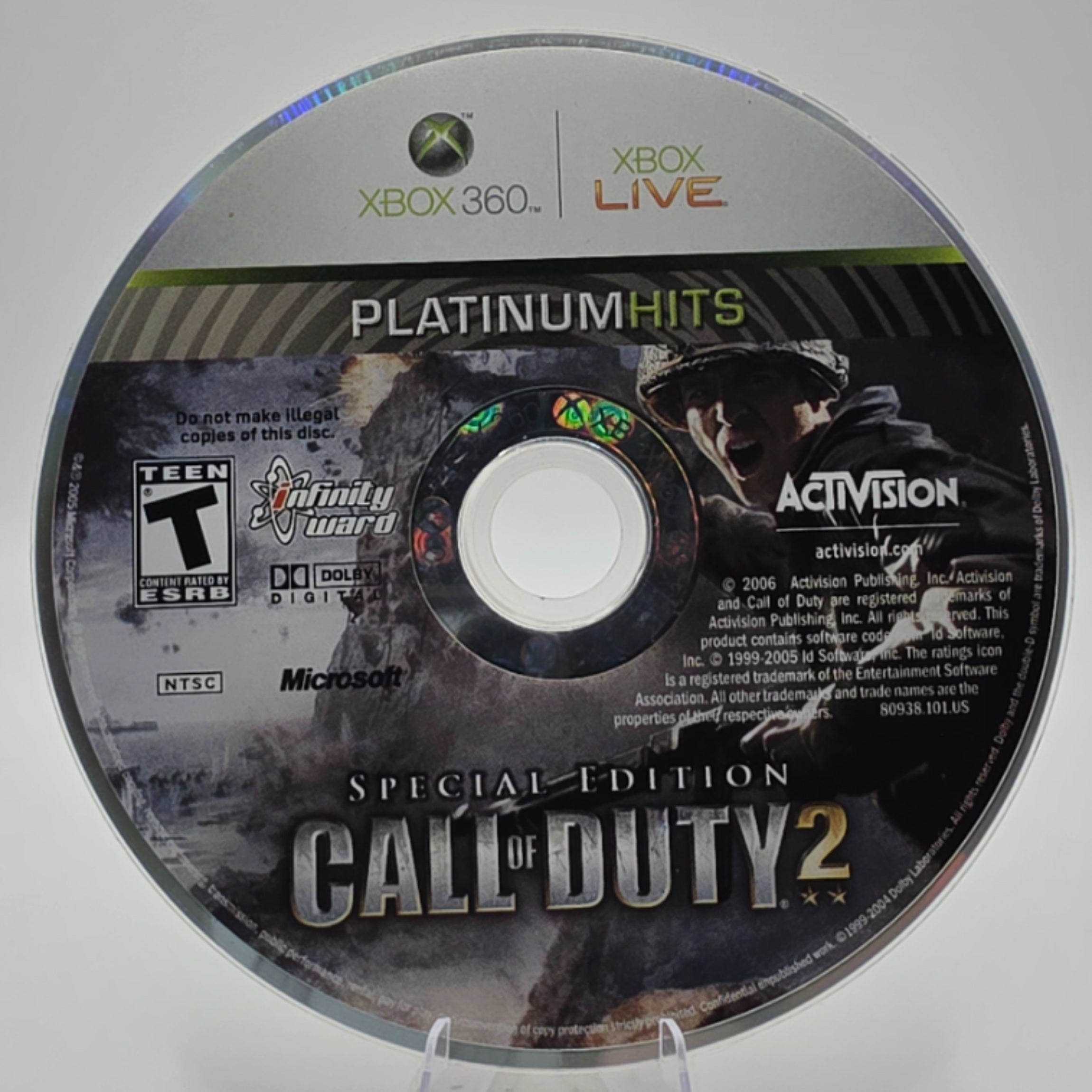 Call of Duty 2 Special Edition Xbox 360 Disc Only
