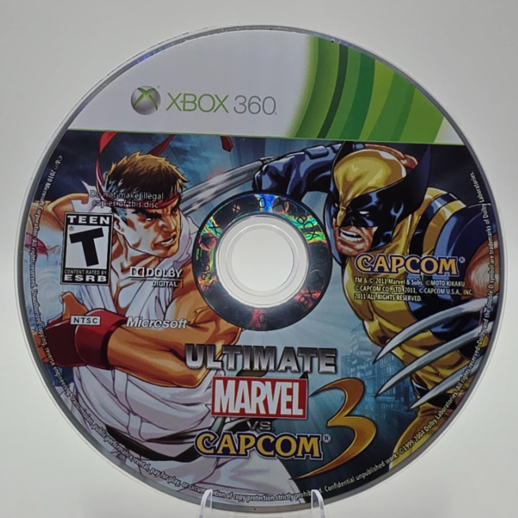 Ultimate Marvel vs. Capcom 3 Xbox 360 Disc Only