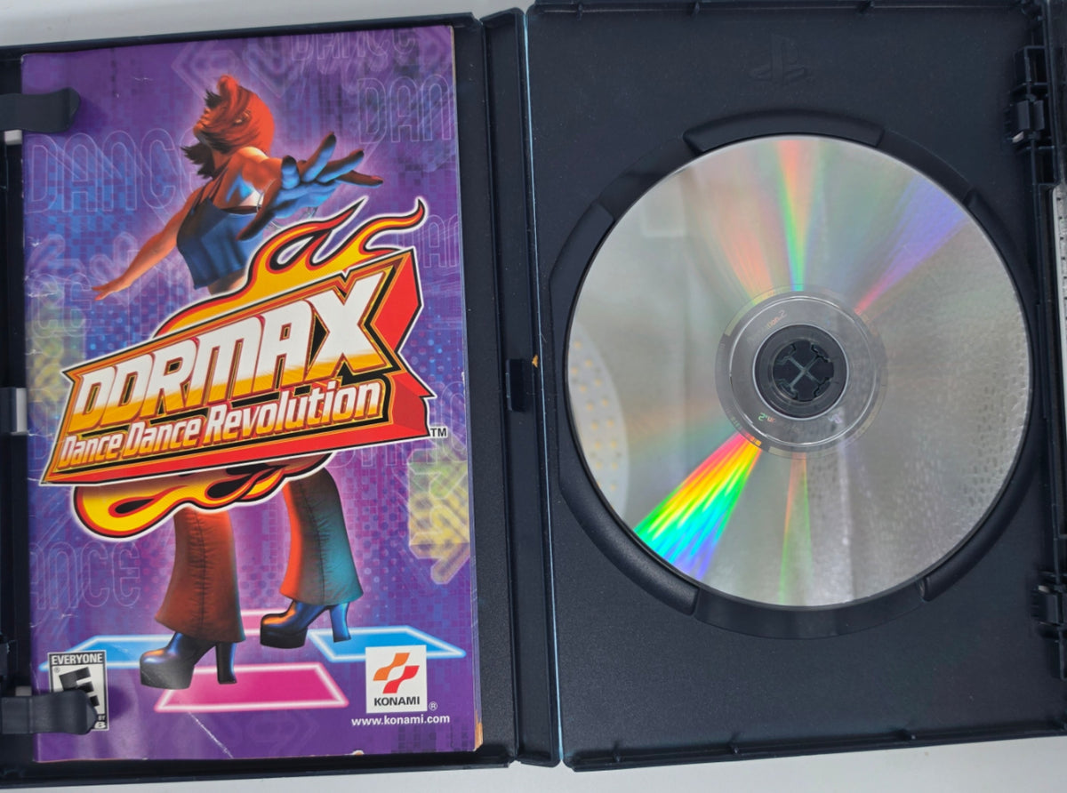 DDRMAX Dance Dance Revolution PS2 CIB Tested Working