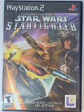 Star Wars Starfighter PS2 CIB Complete Case Manual Disc