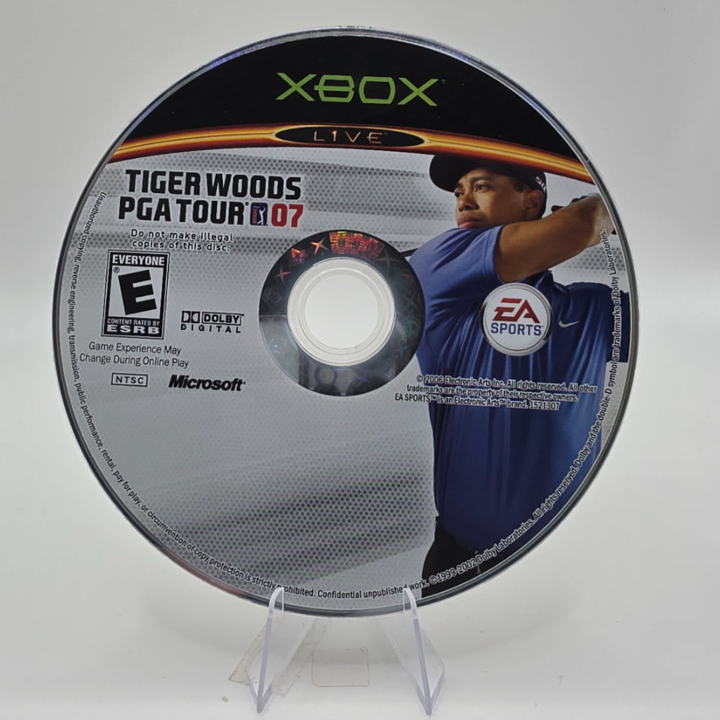 Tiger Woods PGA Tour 07 Xbox Disc Only Golf Sports Game