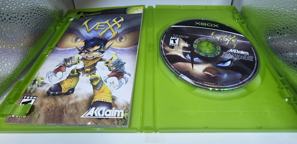 Vexx Xbox CIB Complete Aklaim Action Platformer