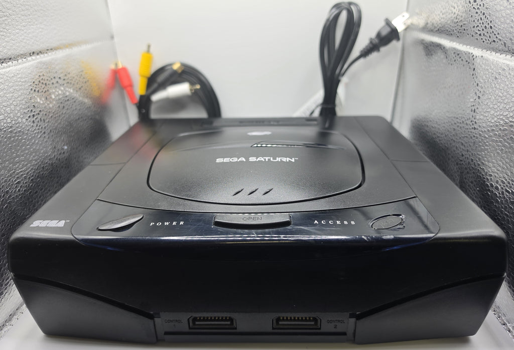 Sega Saturn MK-80000 Console w/ Street Fighter Alpha Tested Working Sega Saturn