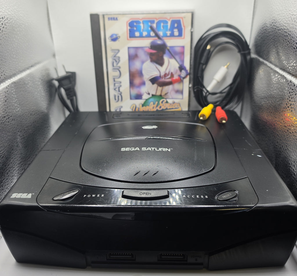 Sega Saturn Console AV/Power Supply World Series Baseball II